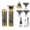 Máquina de Cortar Cabelo Três-Em-Um, Barbeador, Aparador de Pelos do Nariz, Máquina de Cortar Cabelo Multifuncional para Cabeça Raspada, Máquina de Cortar Cabelo, Barbeador Masculino, Artefato para Cabeça Calva