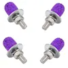 Tornillos para Matrícula Decorativos Soporte para Matrícula de Coche Tornillos Sujetadores Juego de Tornillos para la Mayoría de Vehículos Camiones