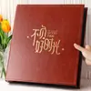Álbum de fotos de 6 pulgadas para 1000 fotos, álbum de fotos familiar de gran capacidad, álbum conmemorativo de 5 pulgadas estilo interfoliado para parejas para almacenamiento de fotos