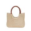Bolso de Mano Tejido de Alta Gama con Diseño Nicho para Mujer, Estilo Coreano Elegante, Combinable con Todo, a la Moda, Tejido de Paja, para Hombro o Cruzado