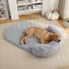 Nueva cama de peluche para perro, cama para gato, cama para mascotas, alfombrilla para perro, cálida y cómoda para el invierno, cama de lujo grande para perro