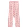 Pijamas de algodón para mujer, pantalones finos sueltos de verano, talla grande, pantalones para el hogar para mujer, pantalones primavera y otoño a prueba de mosquitos, venta al por mayor
