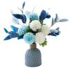 Flores Artificiales de Alta Gama Transfronterizas, Flores Falsas, Flores de Seda, Decoraciones para Sala de Estar, Flores de Mesa, Jarrones Decorativos, Ramos, Decoraciones Florales de Lujo Accesible