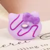 Donut de lazo accesorios para teléfono móvil de resina accesorios para el cabello pasador caja de papelería material de bricolaje al por mayor pegamento en crema