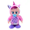 Comercio Exterior Transfronterizo Muñeca Artificial de Bebé Llorando de 5ta Generación Creativa Linda Muñeca de Vinilo Regalo para Niños Caminando y Cantando
