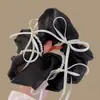 Elegante Elástico de Cabelo com Laço de Renda para Mulheres, Versátil e Elegante, Elástico de Cabelo Doce e Sofisticado para Mulheres
