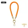 Cordón de alta gama original para teléfono móvil de 8 MM resistente para colgar en el cuello ajustable para exteriores anti-pérdida cuerda trenzada para muñeca dorada