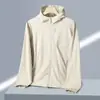 Nueva Ropa de Protección Solar Ligera y Fresca de Marca para Hombres y Mujeres, Chaqueta Casual Amigable con la Piel con Logotipo Impreso, Ropa de Protección Solar