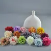 Cabezas de Flores Artificiales Simuladas de Rosa para Fondo de Pared de Flores, Materiales para Corona de Bricolaje, Ramo, Flores Artificiales para Decoración del Hogar