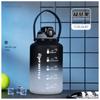 Taza de Espacio Súper Grande Vaso de Agua para Fitness Gran Capacidad Vaso Deportivo 2000ml Vaso Cubeta Hervidor Doméstico para Exteriores para Hombres