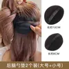 Raíz del Cabello Invisible Almohadilla para Cabello Esponjoso Artefacto de Cabeza Plana Bolsa para Cabello de Cráneo Alto Pinza para Cabello en la Parte Posterior de la Cabeza Almohadilla Femenina Pinza para Cabello Adorno para la Cabeza