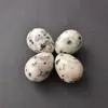 Cristal Natural 2cm Huevo Pequeño Piedra con Forma de Huevo Material de Jade Huevo de Pájaro Piedra Cruda Adorno Objeto de Mano para Jugar, Natural