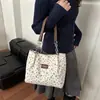 Bolsa tote estilosa e moderna para compras e para o dia a dia, com um design descontraído e casual, perfeita para mulheres, com uma estampa simples 2026 e grande capacidade