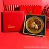 Adorno de Disco Cuadrado de Oro Puro Pixiu para Sala de Estar, Vestíbulo, Decoración de Oficina, Regalos Empresariales, Venta al por Mayor Personalizada