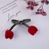 Estilo Suave Tulipa Elegante Versátil Veludo Dourado Alta Qualidade Pequeno Intestino Enrolado Flor de Cauda de Pagamento Corda de Cabelo Acessórios de Cabelo da Coreia do Sul