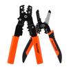 Alicates pelacables multifuncionales Baolian, alicates pelacables para electricistas, cortador de cables, herramienta de corte de cables para crimpeado de fibra óptica.