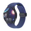 Adecuado para Huawei Watch Watch5 20mm Hebilla Plegable Nueva en Codo Correa de Silicona Magnética Ajustable