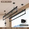 Tendedero de ropa de manivela para balcón, poste elevable para secar ropa, doble poste fijo, tendedero automático para uso doméstico, manual, montado en la parte superior, ropa de enfriamiento