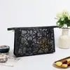 Bolsa de Maquillaje Portátil de Malla con Forma de Corazón, Neceser Mini de Terciopelo, Bolsa para Retoques, Bolsa Pequeña para Labiales, Billetera