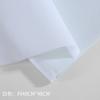 Papel de seda de color puro transfronterizo Papel de envolver para ramo de flores hecho a mano Papel para ramo de florería Papel de envolver translúcido forrado para flores secas Provisto especialmente