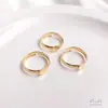 Anel Suporte para Anéis Color-Preserving com Preenchimento de Ouro 14K Acessórios Semi-Acabados Base de Placa de Malha para Chuveiro Flor de Lótus Material DIY Feito à Mão