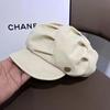 Boina nube estilo coreano casual 2023 nuevo sombrero plisado combinable sombrero de pintor de cabeza grande sombrero octogonal