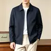 Chaqueta de solapa para hombre de comercio exterior transfronterizo, abrigo casual de negocios para primavera y otoño, ropa de hombre de alta gama para padres de mediana edad