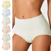 Pantaletas Zeriluna de Cintura Alta con Control de Abdomen y Levantamiento de Glúteos, Elásticas y No Aprietan, Material Cómodo y Amigable con la Piel, Ropa Interior de Cintura Alta con Control de Abdomen
