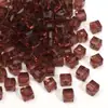 6/8mm Cristal de Vidro Transparente Cubos Quadrados Estéreo Contas Feitas à Mão Acessórios para Colar Pulseira Joias com Contas Contas Soltas