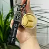 Pingente de chaveiro com logo de carro em ouro 999 puro, acessório para carro, presente para pai ou namorado, adequado para concessionárias e lojas 4S, atacado para atração de clientes