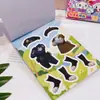 Nuevo Libro de Disfraces Creativo Lindo del Campamento de Creación de Bebés, Materiales de Diario Lindos de Alto Valor, Pegatinas, Juguetes Educativos para Aliviar el Estrés