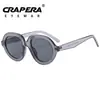 Gafas de Sol Europeas y Americanas de Nueva Moda Transfronterizas para Mujer, Gafas de Sol de Sombra Trendy y Dulcemente Geniales, Gafas de Sol Lisas que Enmarcan el Rostro Dz