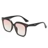 Nuevas Gafas de Sol Cuadradas Grandes de Moda Estilo Celebridad de Internet para Hombres y Mujeres con Rostros Redondos, Cubre Rostro, Aptas para Viajar, Protección para los Ojos, Gafas de Sol con Protección UV
