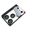 Adequado para Apple 18 Pro Max, suporte de armadura de metal integrado ARAF imitação original película para lente para iPhone 18 Pro