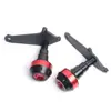 Adecuado para 17-20 Honda Cbr500R Bolas Anticaída Modificación de Carrocería Barra de Protección de Goma Anticaída Accesorios de Palanca Anticaída