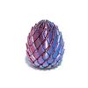 Huevo de Dragón Retorcido Impreso en 3D Juguete Giratorio Creativo para Aliviar el Estrés Adorno Huevos de Pascua Juguetes Huevos de Pascua