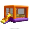 Mini Castillo Inflable con Tobogán, Trampolín Inflable para Casa de Niños, Castillo Inflable Pequeño para Patio Interior