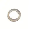 Anillo de Ágata Calcedonia Natural Hielo Alto Dopamina Jade Translúcido Anillo Estilo Simple de Moda para Hombres y Mujeres Venta al por Mayor