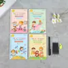 Nuevo Cuaderno de Práctica de Idioma Inglés Listo para Usar de Comercio Exterior Amazon Francés Alemán Árabe Cuaderno de Práctica con Surcos para Niños