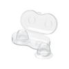 Trator de mamilo ortodôntico de silicone para amamentação, depressão, mamilo ortodôntico plano e curto para meninas