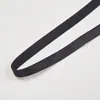 Spot Wholesale 0.6-3.0cm Correas de Hombro Elásticas Antideslizantes Lisas Cepilladas de Colores Banda Elástica Negra Blanca Banda Elástica de Ajuste Personalizado