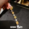 Joia Amarelo Rosa Ovo Gema Pulseira Renda Sonho Dourada Cílios Pulseira Conjunto de Luxo Leve de Alta Qualidade