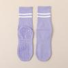 Calcetines para Mujer Primavera y Otoño Cuatro Estaciones Media Caña Algodón Silicona Antideslizante Calcetines de Yoga Fitness Interior Calcetines Deportivos Profesionales