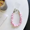 Nueva Cuerda de Muñeca de Seda Plegada Hebilla de Doble Extremo Lanyard Antiperdida para Teléfono Móvil Cuerda Corta de Alta Gama para Teléfono Móvil Alta Gama