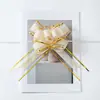 Fita de Flor Puxada à Mão Decoração de Quarto de Casamento Escada de Casamento Sala de Estar Embalagem de Flor para Presente Caixa de Presente Laço de Gaze de Neve