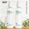 Botella de leche corporal con serigrafía transparente y hombros redondos de 180 ml, venta al por mayor, con dosificador de presión para mascotas de 24 dientes, loción para el cuidado de la piel.
