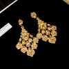 Brincos de prata estilo francês com pingentes de gota d'água cravejados de diamantes e em formato de diamante, brincos de estilo court vintage com design único, brincos de nicho