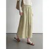 Falda Recta Elástica Tencel Geming Fresca para Mujer Verano Guangzhou Shisanxing Sn264