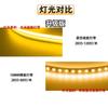 Tira de luz suave de neón de silicona flexible USB con atenuación táctil de 5V, sala de estar, hogar, luz de relleno para espejo de maquillaje LED, luz de ambiente, cinta