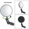 Espejo para Bicicleta - Espejo para Manillar de Bicicleta con Rotación de 360 Grados, Vista Clara Gran Angular Convexo, Se Adapta a Manillar de 18-22 mm, Universal Izquierdo y Derecho, Incluye Llave Hexagonal de 5 mm - Espejo Retrovisor para Bicicleta de Carretera, Montaña, Urbana - 71g
